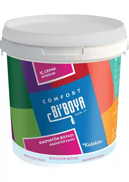 Bi'Boya Radyatör Boyası 0,75 Lt Beyaz - Dayanıklı ve Estetik Çözüm