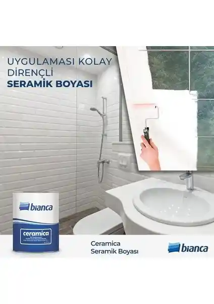 Bianca Ceramica Fayans Boyası ile Yüzeylerinize Estetik ve Dayanıklılık Katın