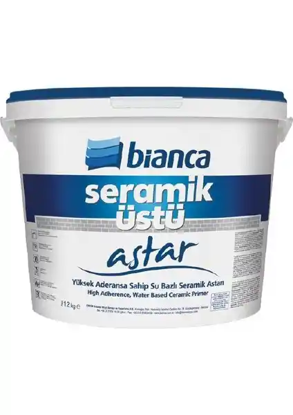 Bianca Seramik Üstü Astar: Yüzey Hazırlama ve Yapışma Güçlendirme Çözümü