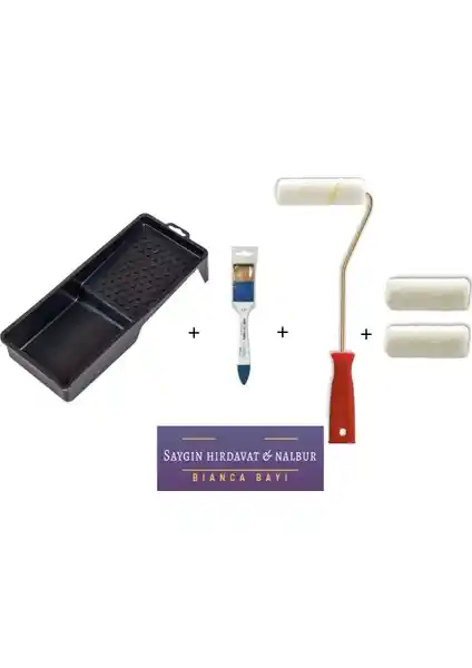 Bianca Stella Set: Yüksek Kaliteli Boya ve Dekorasyon Araçlarıyla Profesyonel Sonuçlar