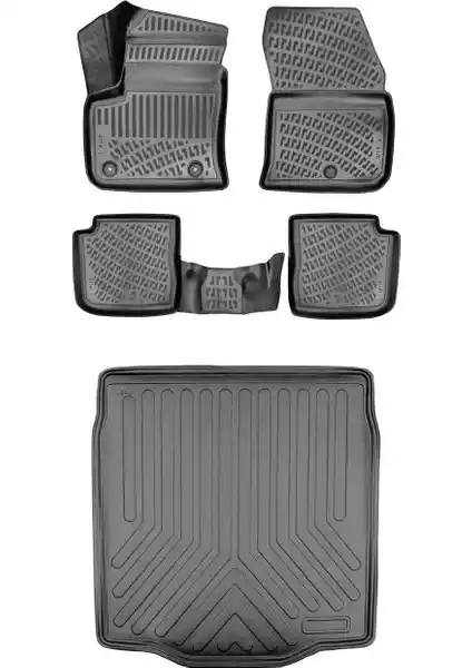 Bizymo Citroen C4X 2023 İç ve Bagaj Koruma Seti: Dayanıklı ve Uyumlu Tasarım