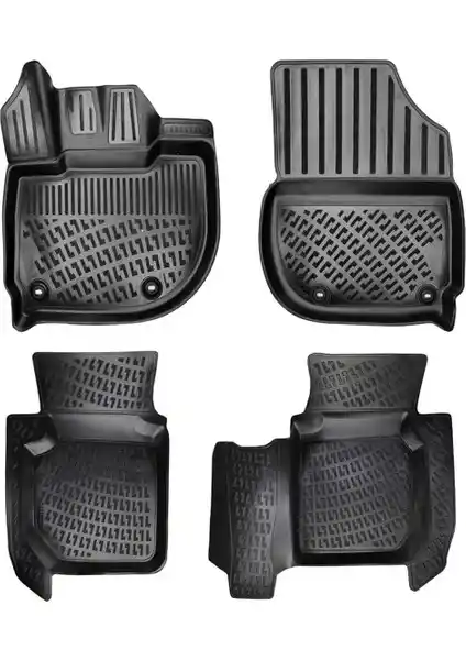 Bizymo Honda HR-V 2022 Sonrası İçin Özel 3D Havuzlu Paspas Takımı