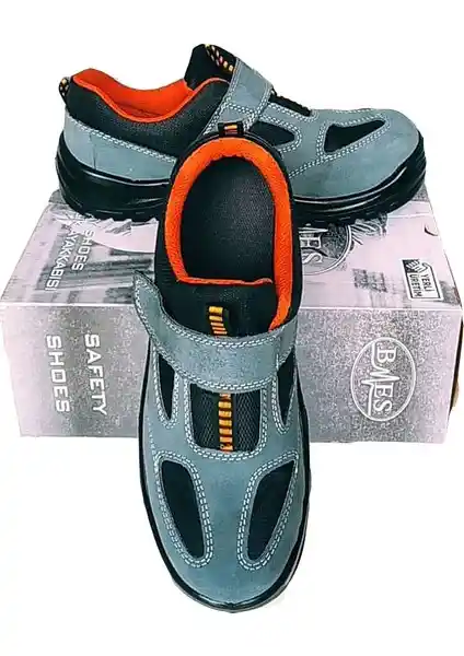 BMES Süet Gri 1453 S1 İş Ayakkabısı Güvenlik ve Konforu Bir Arada Sunar