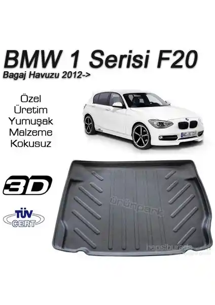 BMW 1 Serisi için Dayanıklı ve Estetik Bagaj Havuzu Koruma Çözümü