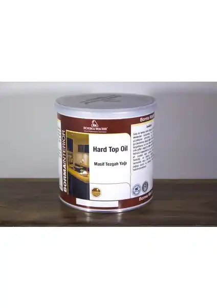 Borma Wachs Hard Top Oil Masif Tezgah Yağı: Doğal Koruma ve Estetik Sağlayan Ürün