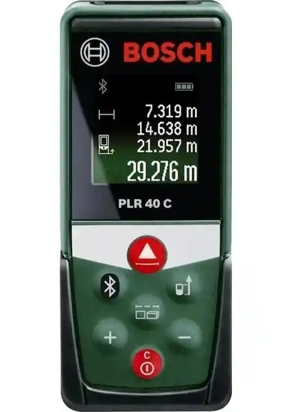 Bosch PLR 40 C Lazer Mesafe Ölçer: Yüksek Hassasiyetli ve Çok Yönlü Ölçüm Cihazı
