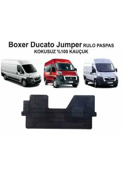 Boxer Ducato Jumper İçin Kokusuz Kauçuk Rulo Paspas Pratik ve Dayanıklı Oto Aksesuarı