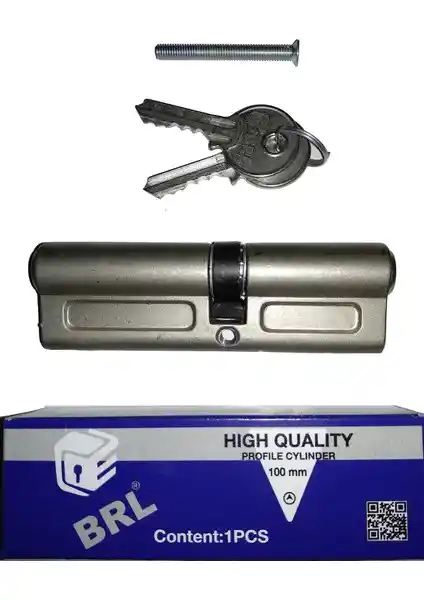 Brl Pimapen PVC Balkon Kapı Kilit Göbeği 100 mm Güvenlik ve Kullanım Kolaylığı Sağlar