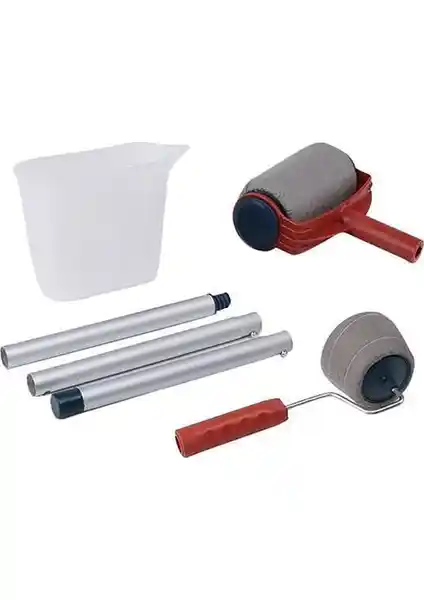 Bundera Damlatmayan Boya Rulosu Seti ile Temiz ve Hızlı Boyama Deneyimi