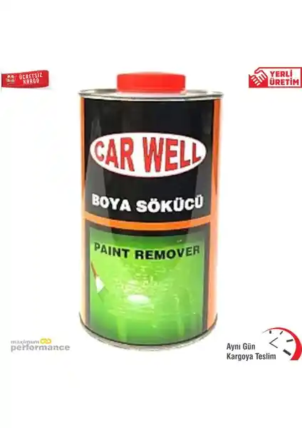Car Well Boya Sökücü 1 kg: Güçlü ve Güvenilir Boya Çözümünüz