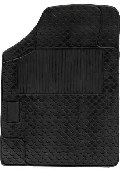 Carry Universal Kauçuk Delta Model 4 Parça Oto Paspası Yıl Boyu Dayanıklı ve Uyumlu