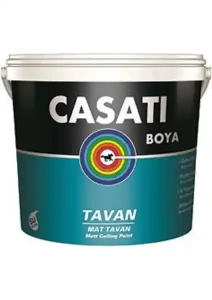 Casati Casatı Tavan Boyası 3,5 kg: Yüksek Kapatıcılık ve Estetik İç Mekan Boyası