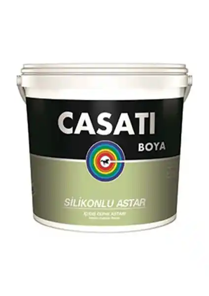 Casati Silikonlu İç Dış Astar 3,5 kg: Dayanıklı ve Çok Yönlü Boya Astarı