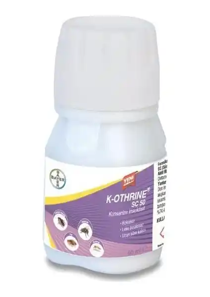 Cegel Ziraat 2 Adet Bayer K Othrine SC 50 Haşere İlacı Tarımsal ve Yaşam Alanları İçin Güçlü Çözüm
