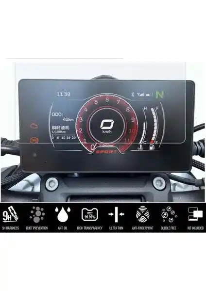 CF Moto 250NK 2023 Model Nano Ekran Koruyucu Ürün İncelemesi ve Kullanım Avantajları