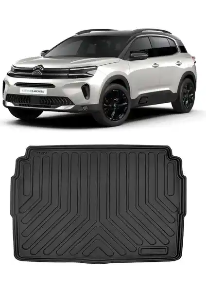 Citroen C5 Aircross İçin Rizline Özel Bagaj Havuzu Estetik ve Koruma Sağlar