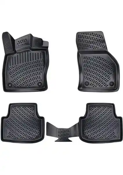 Cupra Formentor 2020 Sonrası Modeller İçin 3D Havuzlu Siyah Paspaslar Yüksek Kalite ve Dayanıklılık