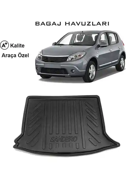 Dacia Sandero 3D Bagaj Havuzu: Dayanıklı ve Estetik Koruma Aksesuarı