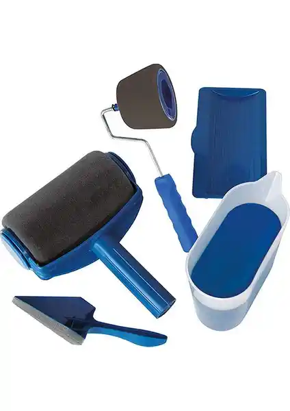 Damlatmayan Boya Rulosu ve Fırça Seti ile Hızlı ve Temiz Boyama Deneyimi