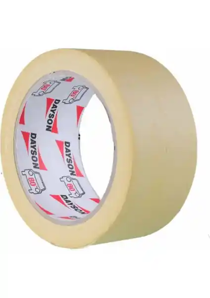 Dayson Beyaz Maskeleme Bandı 48mm x 35m yüksek yapışkanlık ve dayanıklılık