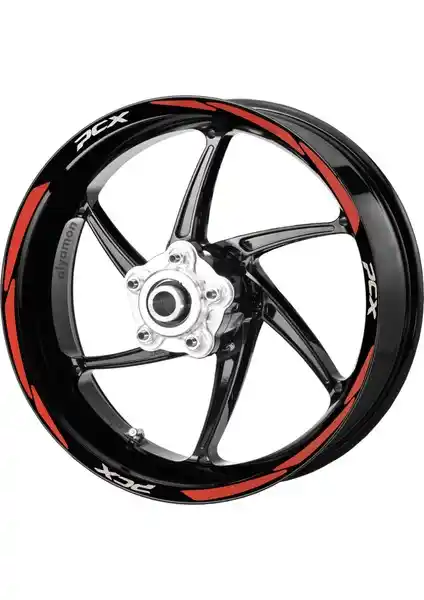 Deeb Pcx Jant Şeridi Reflektif Beyaz: Estetik ve Dayanıklı Jant Koruma Çözümü