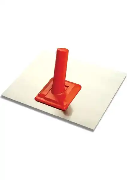 Dekor Alçı Küreği Yay Çeliği 24x30 Cm - Dayanıklı ve Ergonomik Sıva Uygulama Aracı