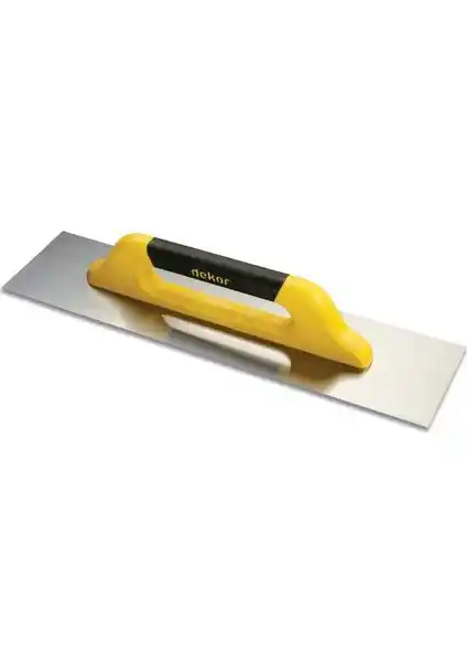 Dekor Alçı Malası Kapalı Plastik Saplı Yay Çeliği 50 Cm Profesyonel ve Kullanıcı Dostu