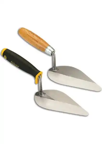 Dekor Dıl Malası Ahşap Saplı Yay Çeliği 16 Cm Profesyonel ve Dayanıklı Kullanım İçin