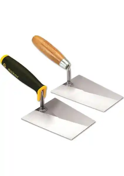 Dekor Duvarcı Malası Plastik Saplı Yay Çeliği 14 Cm Güçlü ve Dayanıklı İnşaat Aleti