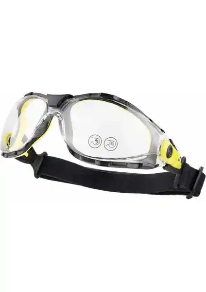Delta Plus Pacaya Şeffaf Kayışlı Güvenlik Gözlükleri İş Güvenliği ve Konforun Birleşimi