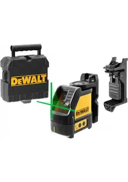 Dewalt DW088CG-XJ Yeşil Lazer Hizalama Cihazı Profesyonel Kullanım İçin Güvenilir ve Yüksek Hassasiyetli