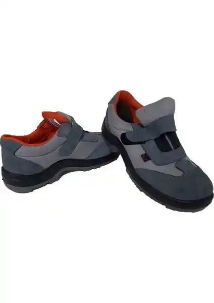 Dip Süet S1 44 No Çelik Burunlu İş Ayakkabısı Güç ve Güvenlik İçin Tasarlandı