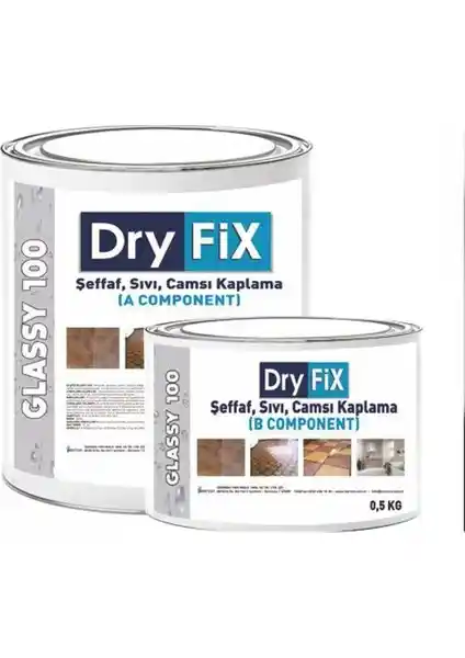 Dryfix GLASSY100 Sıvı Cam Kaplama ile Dayanıklı ve Estetik Yüzey Koruma Çözümü