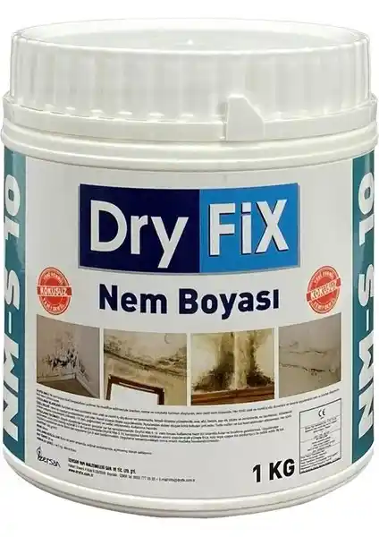 Dryfix Nm-S 10 Kokusuz Nem Boyası ile Nem ve Rutubete Karşı Güçlü Çözüm