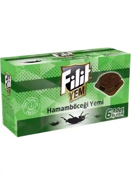 Dual Chemical Filit Hamam Böceği Yem Tabletleri Uzun Süreli ve Güçlü Böcek Kontrolü