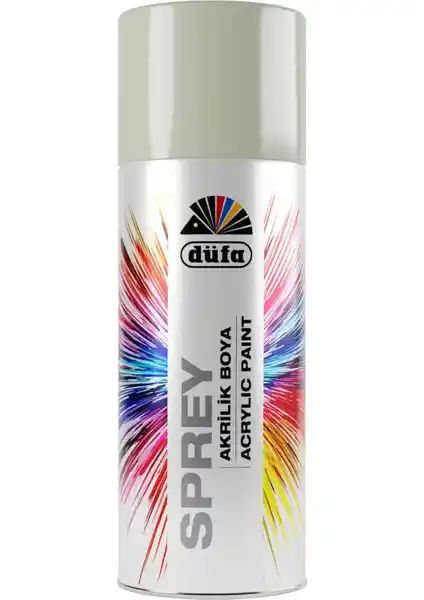 Düfa Metalik Sprey Boya 0357 Metalik Gri: Dekoratif ve Dayanıklı Yüzey Kaplama Çözümü