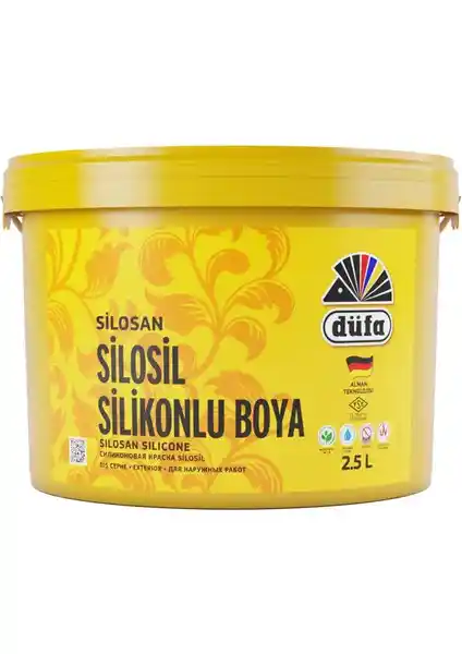 Düfa Silosil Silikonlu Dış Cephe Boyası 8260 Sütlü Kahve Dayanıklı ve Estetik Çözüm