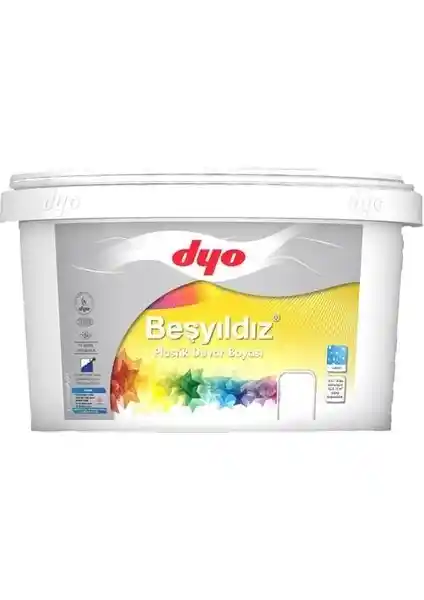 Dyo Beşyılz Plastik İç Cephe Boyası: Ekonomik ve Dayanıklı İç Mekan Boyası Seçeneği