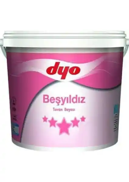 Dyo Beşyılz Tavan Boyası Beyaz 10 kg: Estetik ve Dayanıklı İç Mekan Tavan Boyası