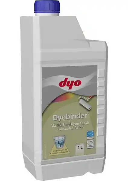 Dyo Binder Astar 1 Litre ile Yüzey Hazırlama ve Boya Öncesi Koruma Çözümü