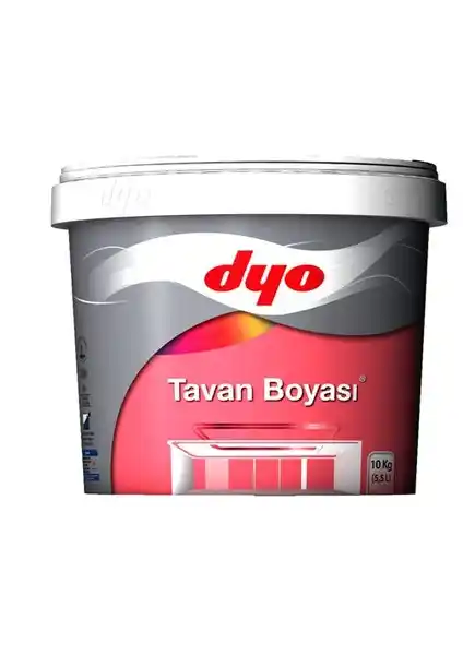 Dyo Tavan Boyası 10 Kg - Yüksek Kapama ve Dayanıklılık Sunan İç Cephe Boyası