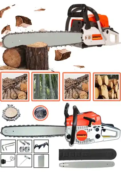 Eisenn Germany Prosaw MS-9800 Benzinli Ağaç Testere: Yüksek Performans ve Dayanıklılık