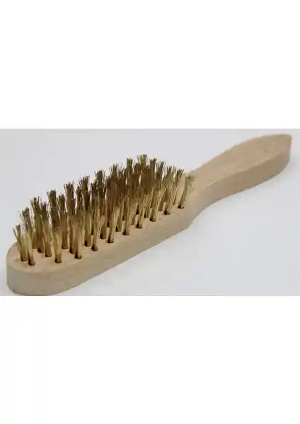 Eltos Ahşap Saplı Tel Fırça 090276: Çok Amaçlı Dayanıklı Temizlik Aracı