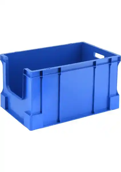 Endüstriyel Kullanıma Uygun Hafif ve Dayanıklı Plastik Kasa - Sembol Plastik SPK 4628 Av GRİ