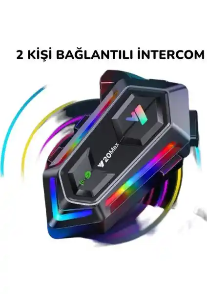 Enshall Y20MAX 2 Kişi Bağlantılı Bluetooth Motosiklet Kask Kulaklığı Özellikleri ve Avantajları
