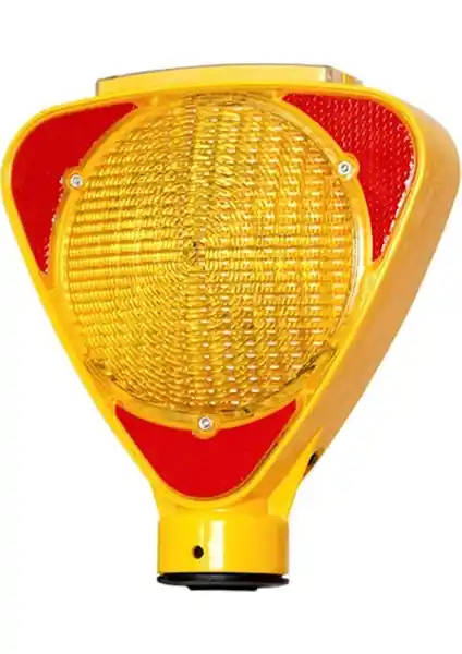 Evelux Tech 11811 Fl S Güneş Enerjili LED'li Flaşör Lamba Güvenlik ve Görünürlüğü Artırır