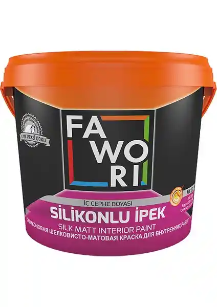 Fawori Silikonlu İpek İç Cephe Boyası: Estetik ve Dayanıklılık Sunan Geniş Kapasiteli Çözüm