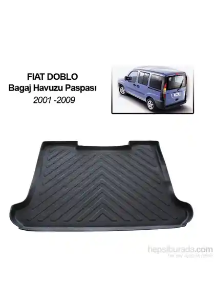 Fiat Doblo 2001-2009 İçin Otomix Bagaj Havuzu Güvenilir Koruma ve Şık Tasarım