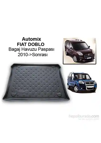 Fiat Doblo İçin Özel Bagaj Havuzu: Dayanıklı ve Estetik Koruma Çözümü