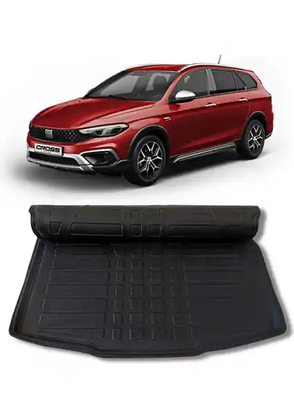 Fiat Egea Cross Wagon 2022 Sonrası Uyumlu Wöller Ultraflex Esnek Bagaj Havuzu